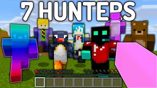 Minecraft Speedrunner VS 7 Hunters