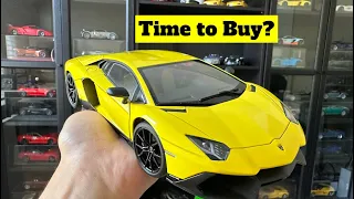 1:18 Lamborghini Aventador 50th Anniversary by Autoart Review