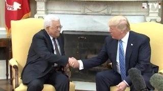 Трамп и Аббас обсудили план мирного урегурование на Ближнем Востоке