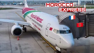 Royal Air Maroc | Paris Orly 🇫🇷 to Casablanca 🇲🇦 | Boeing 737-800 | The Flight Experience