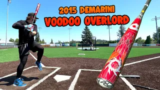Hitting with the DeMarini VOODOO OVERLORD from 2015 | BBCOR Legend? or Overhyped?