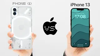 Nothing Phone (1) vs iPhone 13 - Worth the Hype?