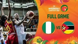 Nigeria v Mozambique | Full Game - FIBA Women's AfroBasket 2021