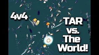 Total Annihilation - TAR vs. World (4v4) on [V] Ocean