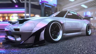 The ROCKET BUNNY NISSAN 180SX (NFS HEAT CUSTOMIZATION)