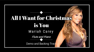 All I Want for Christmas Is You - Mariah Carey - Demo and Backing Track.