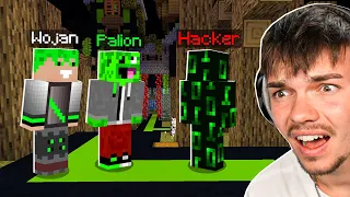 JESTEŚMY SŁUGAMI HACKERA TROLL na HACKERZE w Minecraft! *śmieszne*