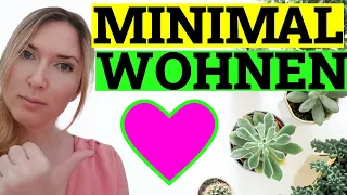 Minimalismus: Mit diesen WOHN-TIPPS wird deine Wohnung minimalistisch!