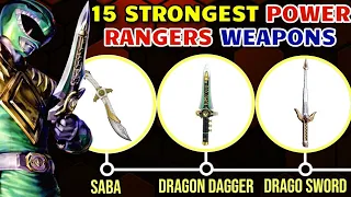 15 Strongest Power Rangers Weapons - Explored