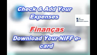 How to Check Expenditures and Download Online NIFF Card-Finanças #Hindi