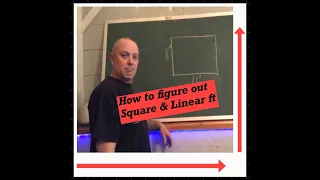 How to figure out Square & linear ft for Diy