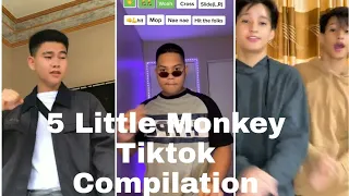 5 Little Monkey Tiktok Compilation