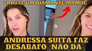 Andressa Suita faz DESABAFO e ganha “DIAMANTE” do filho com Gusttavo Lima