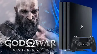 PS4 Slim | PS4 PRO | Teste de Frame Rate no God of War Ragnarok