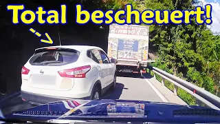 IRRES Überholen über Bushaltestelle, Instant-Karma und Abfahrts-Raser| DDG Dashcam Germany | #316