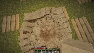 Realistic sand physics in Minecraft