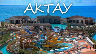 ВЛОГ АКТАУ TETYSBLU -ГЕ БАРДЫМ! - Rixos Water World Aktau