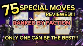 75 Special Moves for All Weapons Reviewed...ONLY ONE IS THE BEST!!!