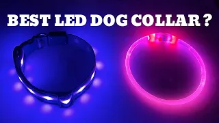 LED Dog Collars COMPARED | BSeen vs Blazin'