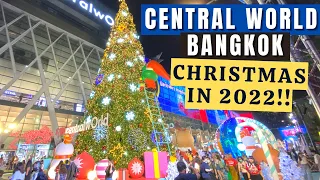 Enjoy a Special Bangkok Christmas in 2022 - Central World Shopping Mall