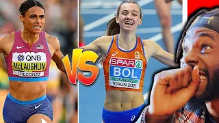 Femke Bol VS Sydney McLaughlin - CLASHES For The WORLD RECORD 400 Meter Hurdles