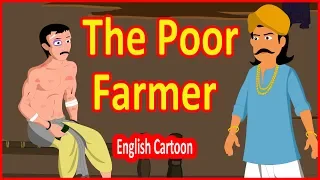 The Poor Farmer | English Stories | English Cartoon | Maha Cartoon TV English