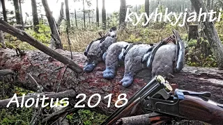 Kyyhkyjahdin aloitusaamu - Metsästyskausi 2018 Osa 1/4 - Hunting season 2018