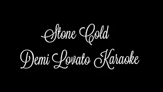 Stone Cold- Demi Lovato (Confident Album - Karaoke)