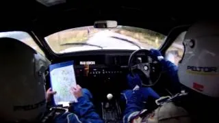 Metro 6R4 In Car Action - Flying Fortress Stages March 2013 - Stage 3, Fastest Time