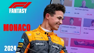 BEST TEAM FOR F1 FANTASY - MONACO 2024!