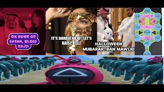 Horn Of Satan Rising From Saudi Arabia - NAJD Embraces Halloween - Dajjal Is Pleased!