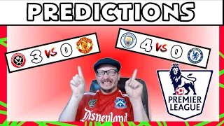 My Premier League Predictions Week 13