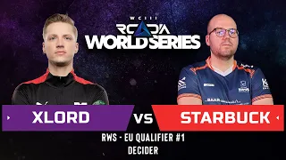 WC3 - RWS European Qualifier #1 - Decider: [UD] XlorD vs. Starbuck [ORC]