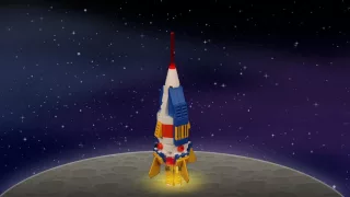How to build a Rocketship - LEGO - Space DIY