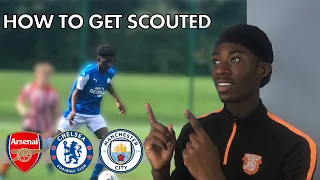 How To Get SCOUTED For A Football Academy