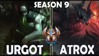 Faker Urgot vs Aatrox (TOP) Ranked Challenger Korea