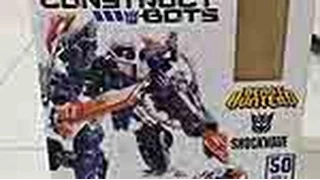 Review Shockwave Hasbro Transformers Construct bots action figure
