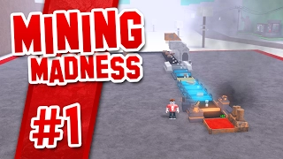 Mining Madness #1 - SIMPLE MINE SETUP (Roblox Mining Madness)