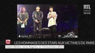 ZAPPEUR - Les stars rendent hommage aux victimes des attentats de Paris - RTL - RTL