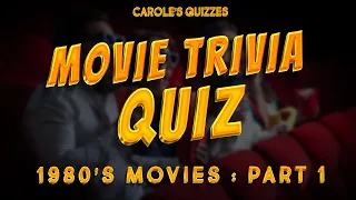 Think You're An 80s Movie Buff? Take This Challenging Quiz NOW!