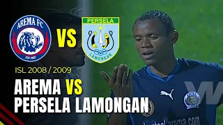 Arema VS Persela Lamongan, Laga Ketat Tersaji Di Kanjuruhan | ISL 2008/2009