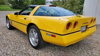 Buy a C4 NOW, Prices Rising. My 1990 Corvette, With the Best Seats Ever. POV Test Drive!