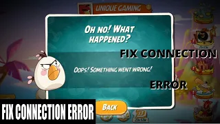 FIX CONNECTION ERROR IN ANGRY BIRDS 2 | ANGRY BIRDS 2 FIX CONNECTION ERROR | #unqab2 #angrybirds2