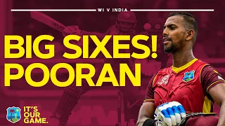 Power Hitting! | Nicholas Pooran Smashes 74 Runs (Including 6 Sixes) | West Indies v India
