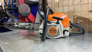 Бензопила STIHL MS 181. Не заводится , ищем причины.