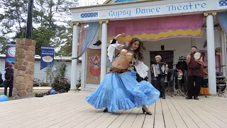 Tex Ren Fest 2018 Heroes and Villains weekend Gypsy Dance Alla Rada solo