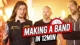 Making A DEATH METAL Band In 12 Minutes!