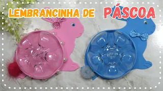 LEMBRANCINHA DE PÁSCOA FEITO COM GARRAFA PET #pascoa