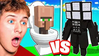 BECKBROS React To MINECRAFT SKIBIDI TOILET!