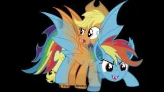 My Little Pony in Vampire Form (Bats)